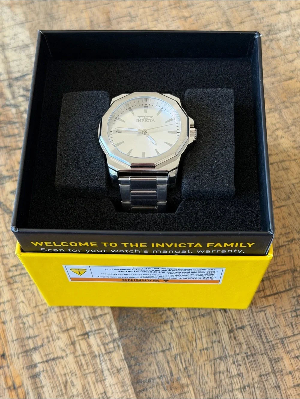 NEW Invicta Speedway Dominus Silver Stainless Steel Watch NIB